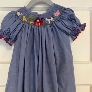 Petit Bebe Smocked Dress
